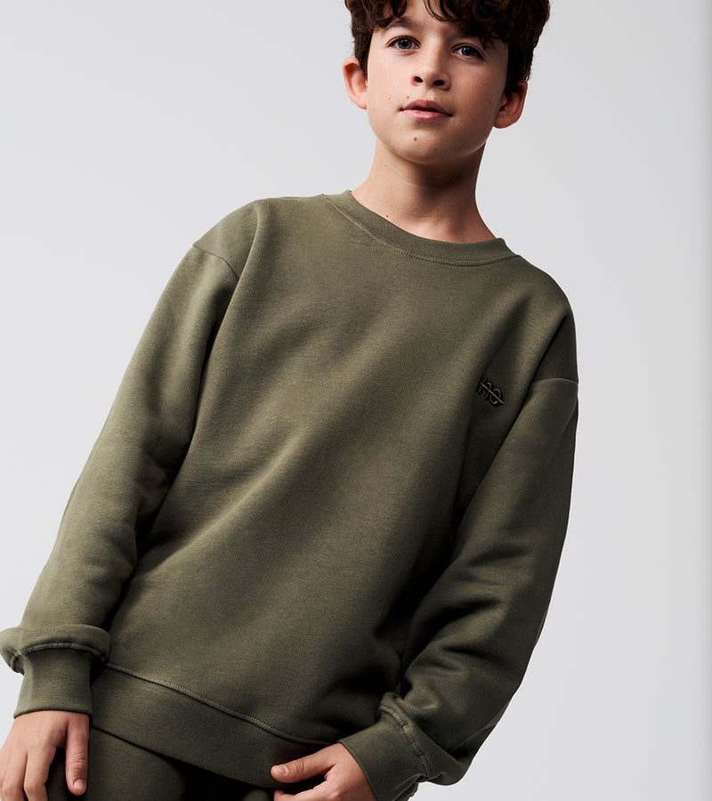 Le sweaty enfant - vert émeraude