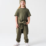 Le flowy enfant - vert émeraude