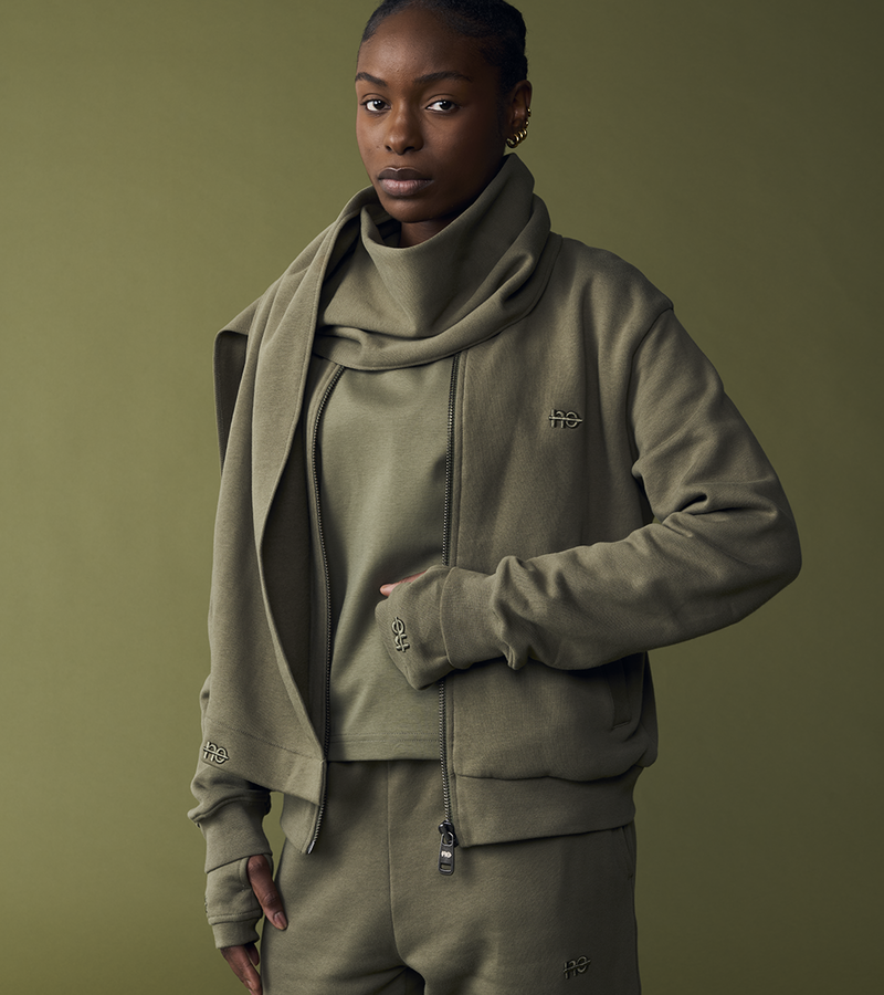 La scarfy - vert kaki