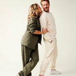 Le flowy - beige coton