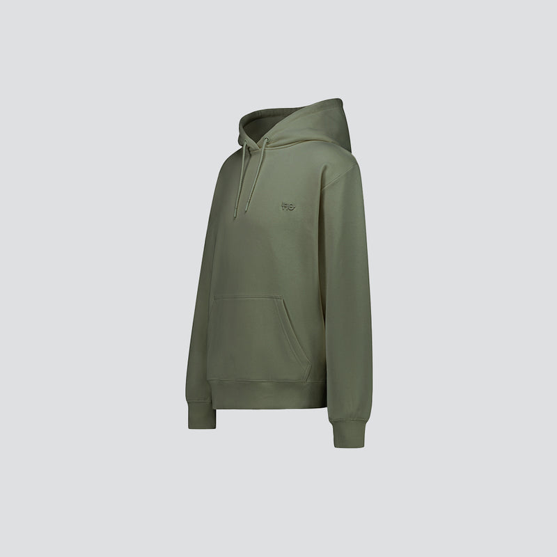 hoodie vert kaki