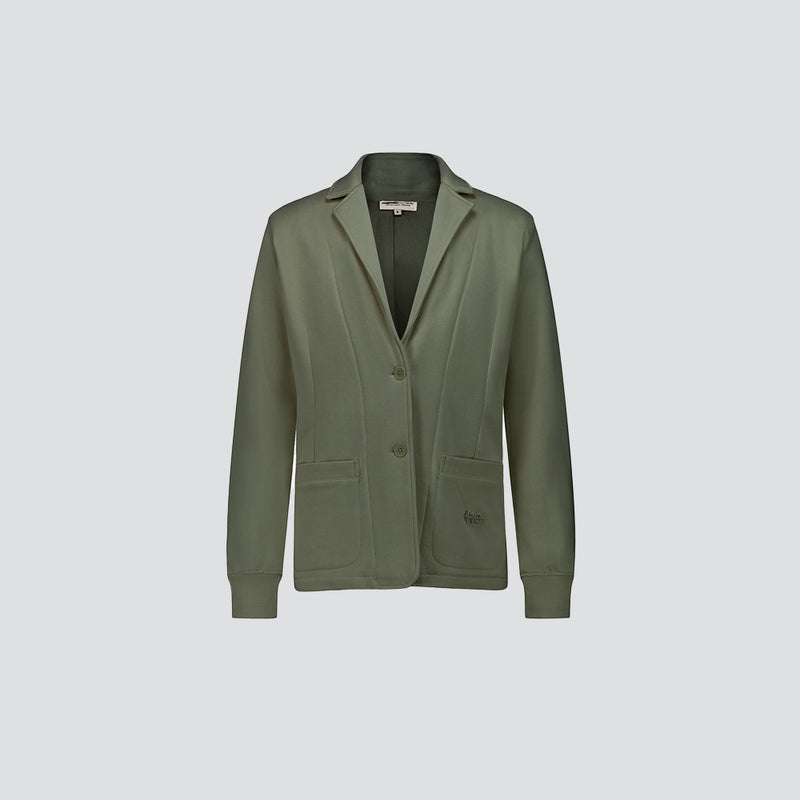 veste droite vert kaki