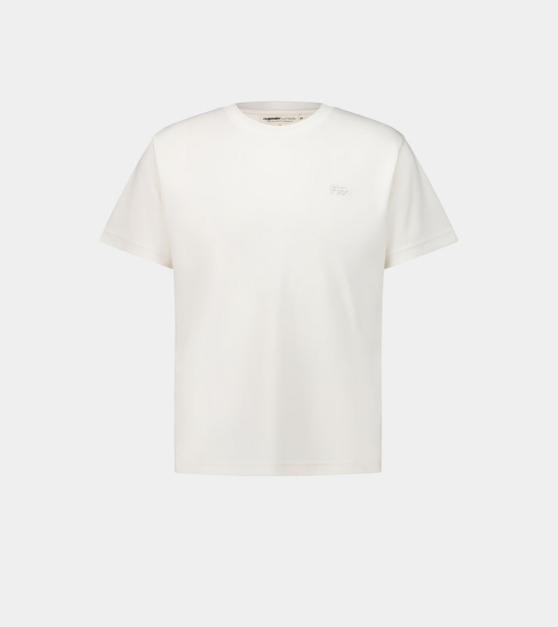 Le ty-shirt O - beige coton