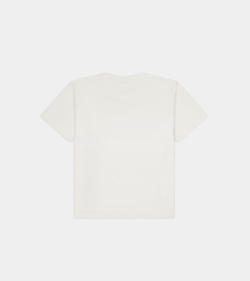 Le ty-shirt O enfant - beige coton