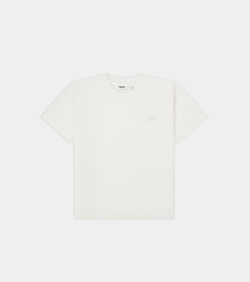 Le ty-shirt O enfant - beige coton