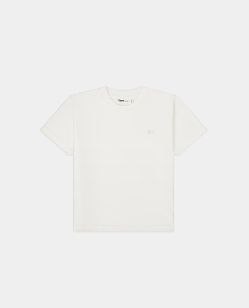 Le ty-shirt O enfant - beige coton