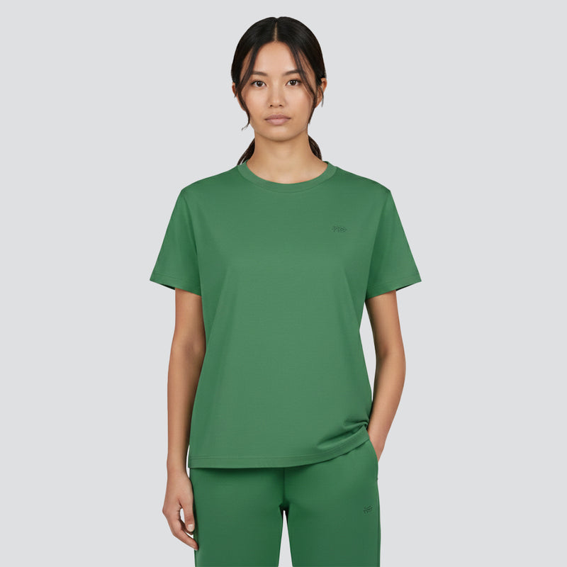 t-shirt vert émeraude