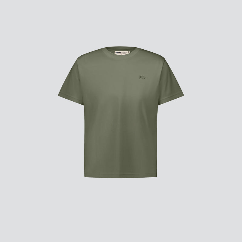 t-shirt vert-kaki